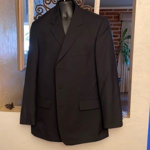 Jeremy Cobb Black Blazer with silver Buttons Pre Owned Size Large